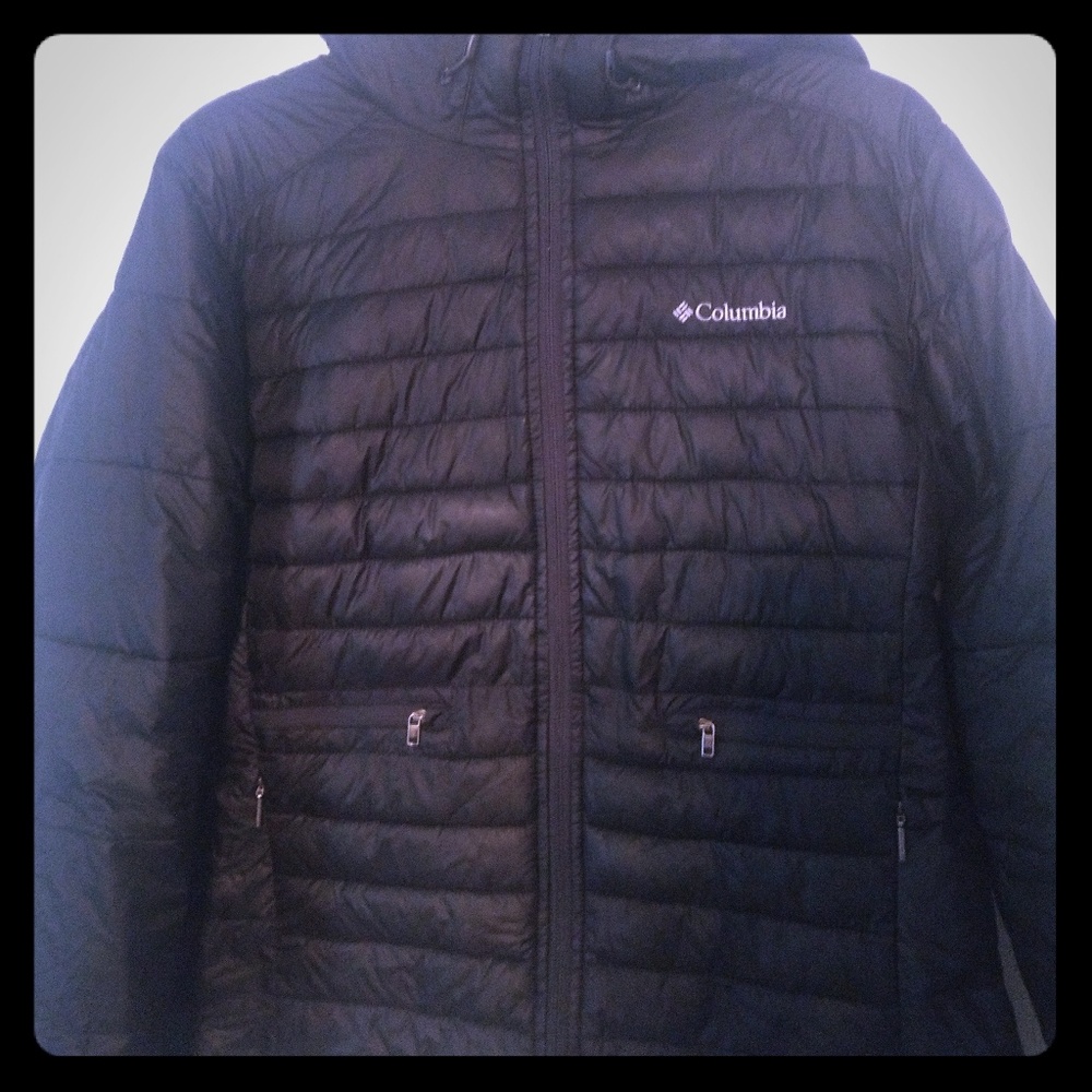 Columbia black coat